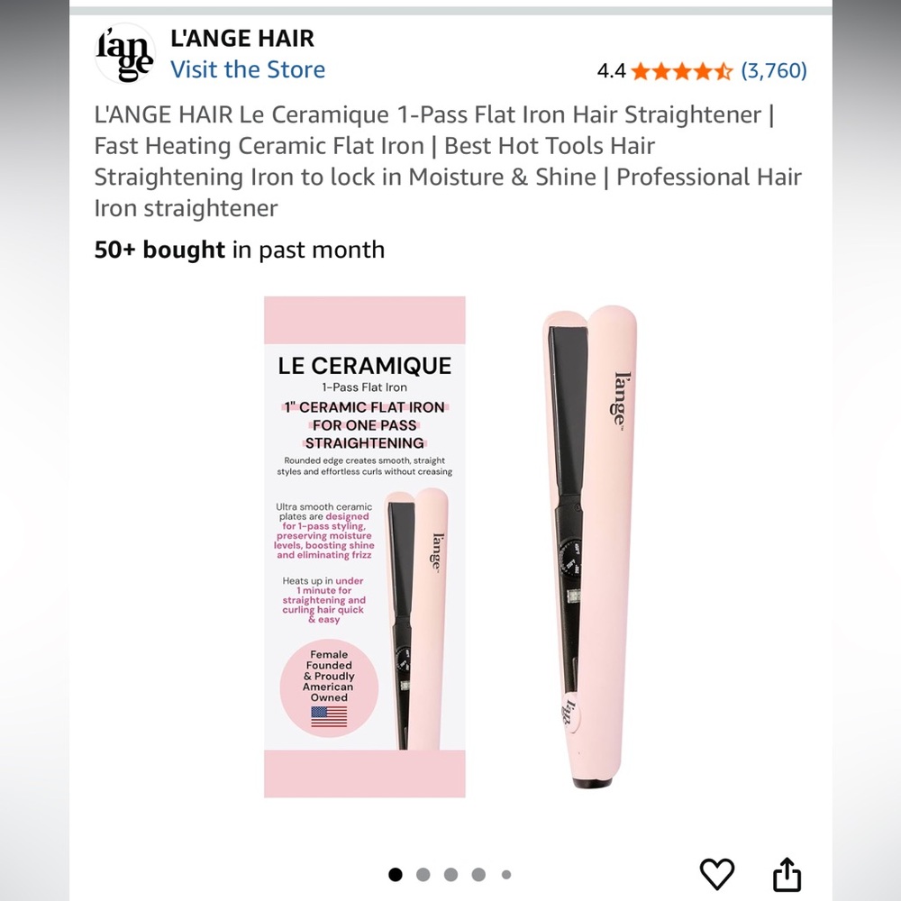 Amazon Straightener + Blow Dryer Bundle